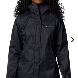 Columbia Omnitech Women's Black Packable Rain Jacket